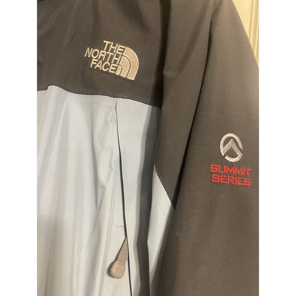 Vintage North Face Blue Gray Summit Series Gore Tex Jacket Parka Women L - Picture 4 of 9